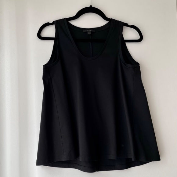 NWOT COS Cotton Black Swing Tank, XS - Picture 3 of 9